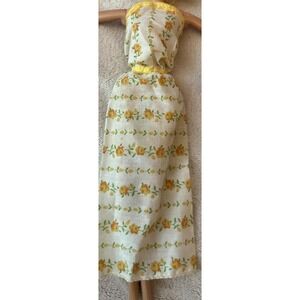 Vintage Barbie 1978 BEST BUY  RARE‎ NEVER SEEN BEFORE FLORAL ORANGE SHEATH DRESS